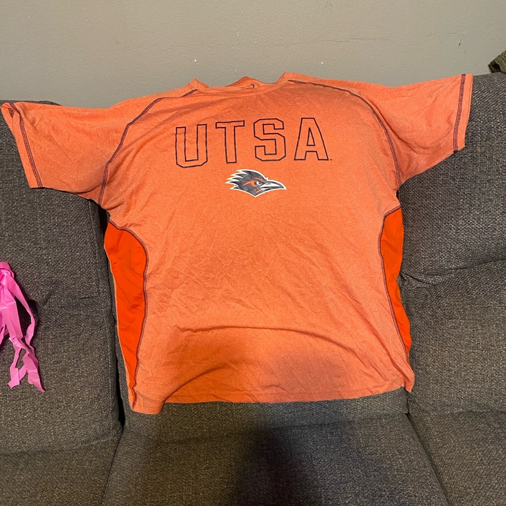 Pro Edge Vibrant Orange Tee